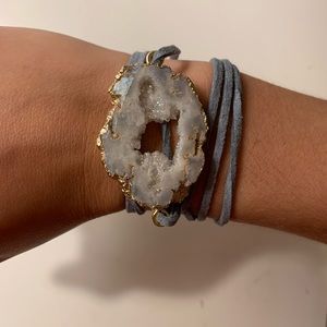 Suede Wrap Bracelet